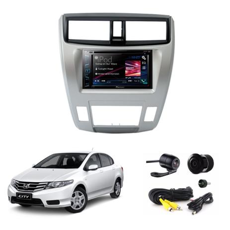 Kit Central Multimidia Honda City Ar Dig. + Camera + Moldura - Multi marcas Menor preço em Kit Central Multimidia Honda City Ar Dig. + Camera + Moldura - Multi marcas