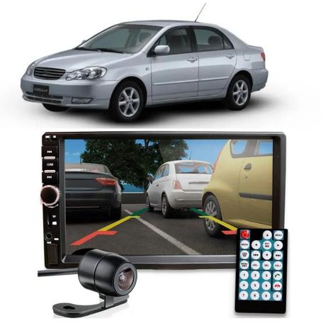 Kit Central Multimidia Toyota Corolla 2003 2004 2005 2006 2007 Mp5 Espelhamento Moldura Câmera - Lelong Menor preço em Kit Central Multimidia Toyota Corolla 2003 2004 2005 2006 2007 Mp5 Espelhamento Moldura Câmera - Lelong