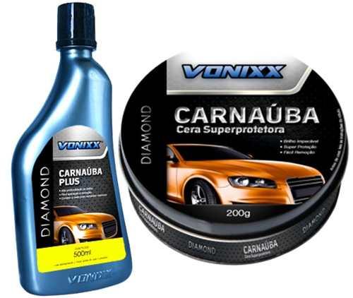 Kit Cera De Carnaúba Plus + Cera Super Protetora Para Carros - Vonixx Menor preço em Kit Cera De Carnaúba Plus + Cera Super Protetora Para Carros - Vonixx