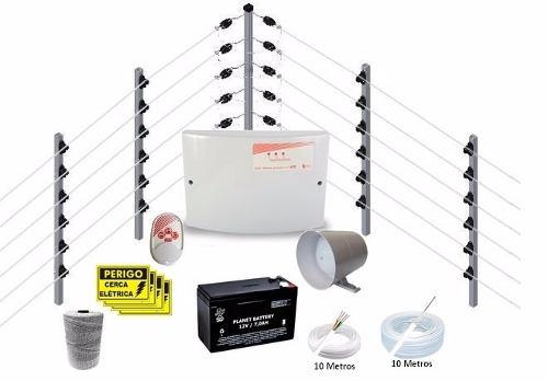 Kit Cerca Elétrica Industrial 60m Big Hastes 1 Metro. - Genno Menor preço em Kit Cerca Elétrica Industrial 60m Big Hastes 1 Metro. - Genno