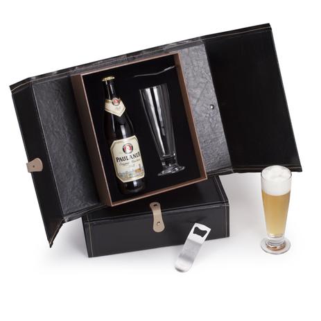 Kit Cerveja Alemã Paulaner 500ml + 1 tulipa e 1 abridor - Shop quality Menor preço em Kit Cerveja Alemã Paulaner 500ml + 1 tulipa e 1 abridor - Shop quality