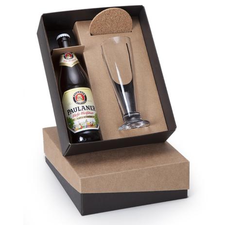 Kit Cerveja Alemã Paulaner 500ml + 1 Tulipa e porta copo - Shop quality Menor preço em Kit Cerveja Alemã Paulaner 500ml + 1 Tulipa e porta copo - Shop quality