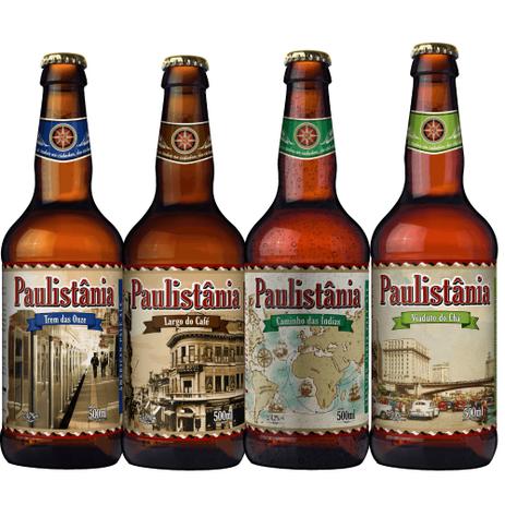 Kit Cerveja Artesanal Paulistania Ipa / Apa / Lager / Stout 4 Un Menor preço em Kit Cerveja Artesanal Paulistania Ipa / Apa / Lager / Stout 4 Un