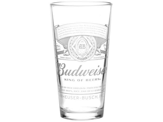Kit Cerveja Budweiser American Standard Lager - 269ml Cada 8 Unidades com 1 Copo