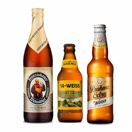 Kit Cervejas de Trigo - Emporio da cerveja Menor preço em Kit Cervejas de Trigo - Emporio da cerveja