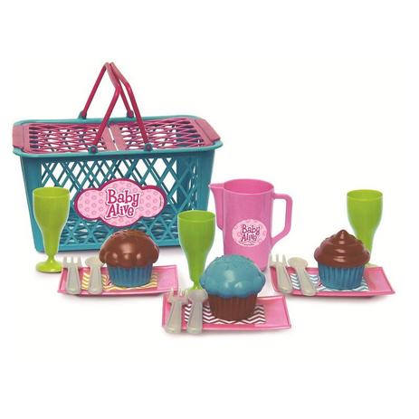 Kit Cesta Hora do Pic Nic Acessórios Baby Alive Elka é boa?