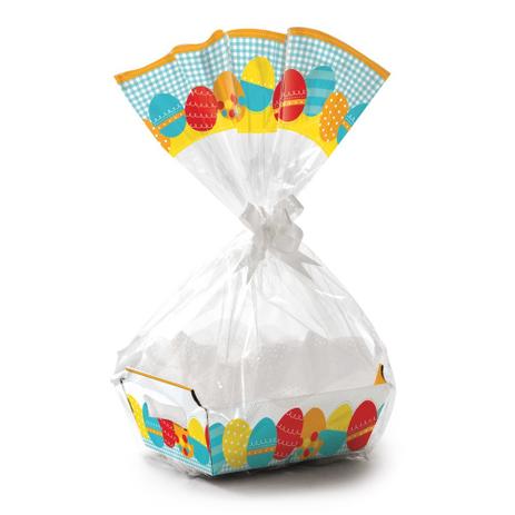 Kit cesta Ovos Pascoa Presente 18X13Cm Festa Colorido - Cromus Menor preço em Kit cesta Ovos Pascoa Presente 18X13Cm Festa Colorido - Cromus