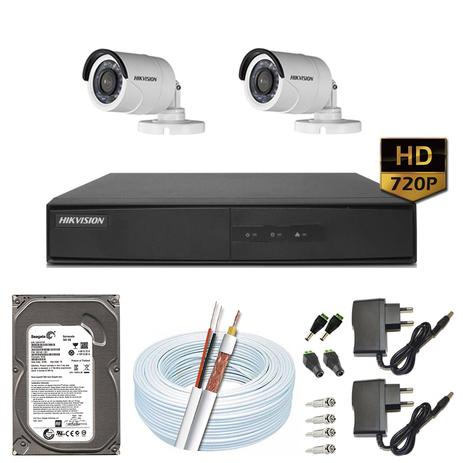 Kit Cftv 2 Câmeras Hd 720p 1mp 20m Dvr Hikvision Ds-7204 4ch é boa?