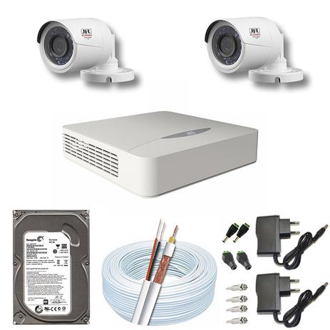 Kit Cftv 2 Câmeras Jfl Chd-1130p Multi Hd 720p 1mp Dvr 04 Ch é boa?