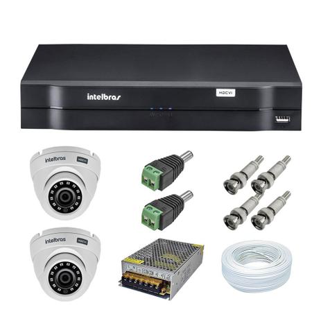 Kit CFTV 2 Câmeras Segurança 720P Intelbras VHD 3120D G4 + Dvr Intelbras MHDX 1004 + Acessórios é boa?