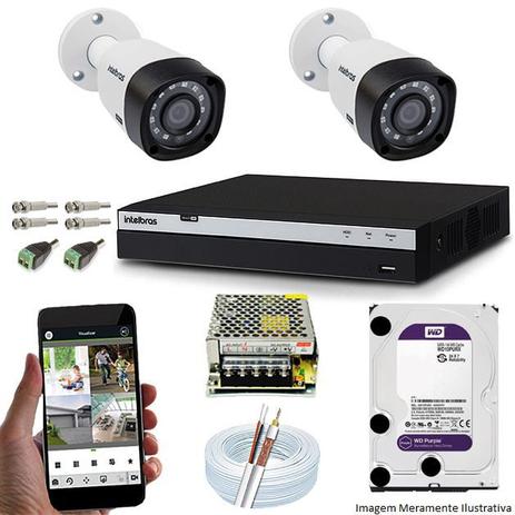 Kit Cftv 2 Câmeras VHD 1220B 1080P 3,6mm DVR Intelbras MHDX 3004 + HD 1TB WDP é ruim? Kit Cftv 2 Câmeras VHD 1220B 1080P 3,6mm DVR Intelbras MHDX 3004 + HD 1TB WDP é boa?