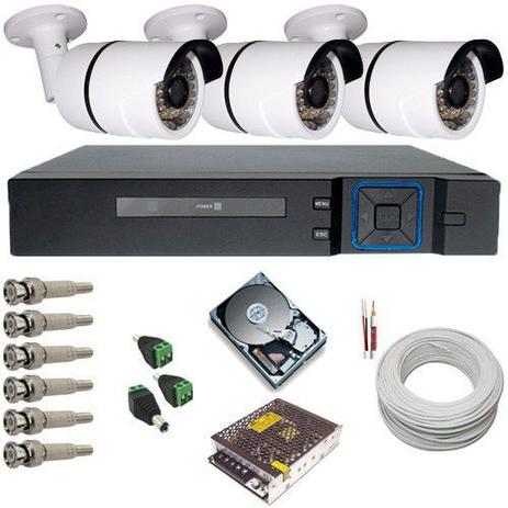 Kit Cftv 3 Câmeras Infravermelho AHD 1.3 Megapixel 720p DVR Multi HD 4 Canais - Acesso Via Celular - Dvr anko é boa?