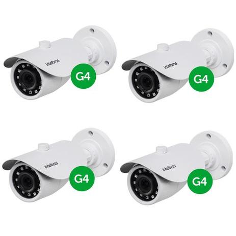 Kit CFTV  4 Câmeras AHD 1 Mega ou Analógica 20m 2.8mm VM 3120 IR G4 Intelbras é boa?