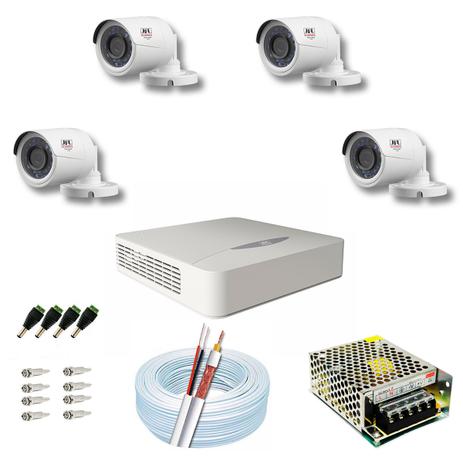 Kit Cftv 4 Câmeras Jfl Chd-1130p Multi Hd 720p 1mp 30m S/ Hd é boa?