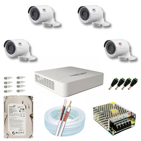 Kit Cftv 4 Câmeras Jfl Chd-1130p Multi Hd 720p 1mp Dvr 04 Ch é boa?