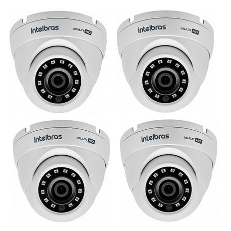 Kit CFTV 4 Câmeras Multi HD HDCVI 1 Mega 2.6 mm 20m VHD 3120 D G4 Intelbras é boa?