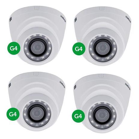 Kit CFTV 4 Câmeras Multi HD HDCVI 1 Mega 3.6 mm 10m VHD 1010 D G4 Intelbras é boa?