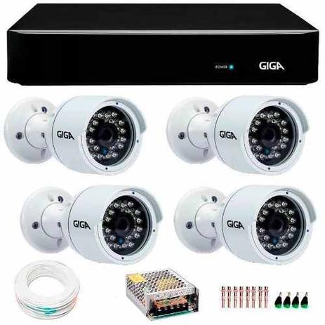 Kit Cftv 4 Câmeras Seg Infra Full Hd 1080p Gs0029 Dvr Giga é boa?