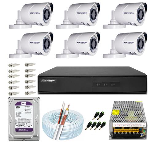 Kit Cftv 6 Câmeras Full Hd 2mp Hikvision 8 Ch 1tb Purple 10a é ruim? Kit Cftv 6 Câmeras Full Hd 2mp Hikvision 8 Ch 1tb Purple 10a é boa?