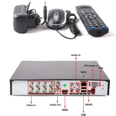 Kit Cftv 8 Cameras Monitoramento Hd Infra 30Mts Dvr 8ch App Cloud - Power Menor preço em Kit Cftv 8 Cameras Monitoramento Hd Infra 30Mts Dvr 8ch App Cloud - Power