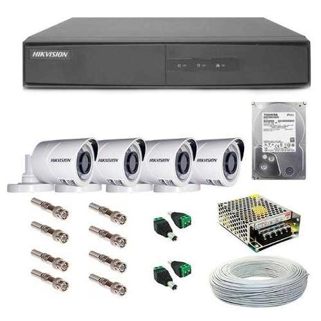 Kit Cftv Hikvision Dvr 8 Canais + 4 Câmera Hd 720p Completo é boa?