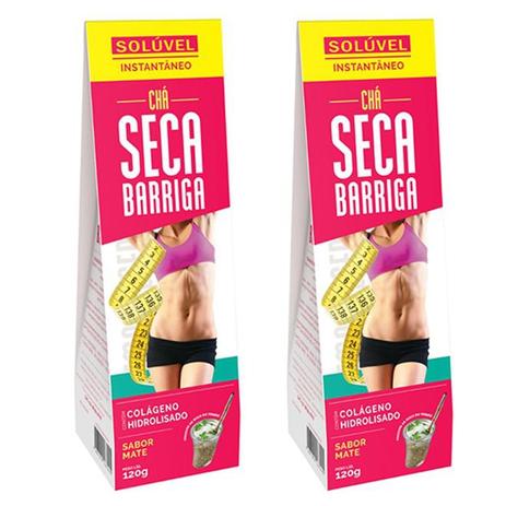 Kit Chá Seca Barriga Solúvel Instantâneo 120g 2 Unidades Sabor Mate - Cultivando vida Menor preço em Kit Chá Seca Barriga Solúvel Instantâneo 120g 2 Unidades Sabor Mate - Cultivando vida