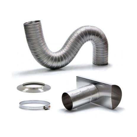 Kit Chaminé Aquecedor Gás 060x1,5m Astra Menor preço em Kit Chaminé Aquecedor Gás 060x1,5m Astra