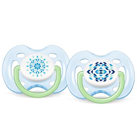 Kit Chupeta Contemporânea BPA Free 0-6 meses 2 Unidades AZUL SCF180/23 - Philips avent Menor preço em Kit Chupeta Contemporânea BPA Free 0-6 meses 2 Unidades AZUL SCF180/23 - Philips avent