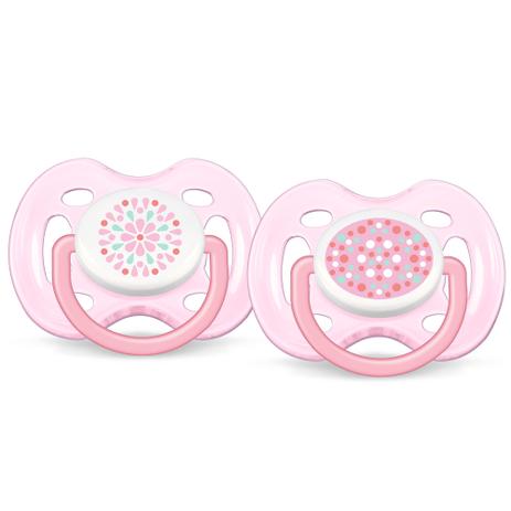 Kit Chupeta Contemporânea BPA Free 0-6 meses 2 Unidades ROSA SCF180/23 - Philips avent Menor preço em Kit Chupeta Contemporânea BPA Free 0-6 meses 2 Unidades ROSA SCF180/23 - Philips avent