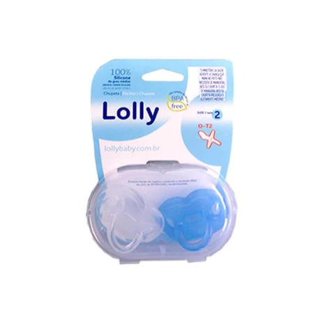 Kit chupeta Lolly 100% silicone c/2unidades tamanho2 para maiores de 6meses Menor preço em Kit chupeta Lolly 100% silicone c/2unidades tamanho2 para maiores de 6meses