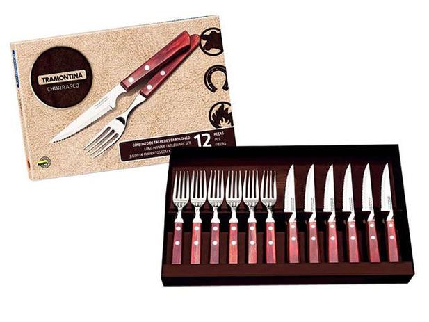 Kit Churrasco 12 Peças - Tramontina Polywood é boa?
