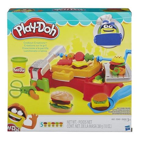 Kit Churrasco Massinha De Modelar Play Doh - Hasbro B3248 Menor preço em Kit Churrasco Massinha De Modelar Play Doh - Hasbro B3248