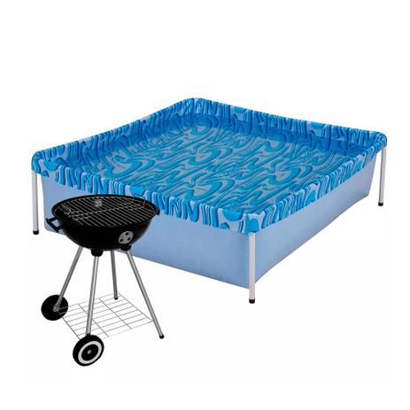 Kit Churrasqueira à Bafo Guarapari 003052 + Piscina 400 Litros 001000 - MorBRBR é ruim? Kit Churrasqueira à Bafo Guarapari 003052 + Piscina 400 Litros 001000 - MorBRBR é boa?