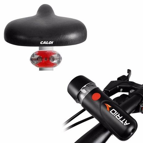 Kit Ciclismo Farol Traseiro E Dianteiro Bike Atrio Bi006 Menor preço em Kit Ciclismo Farol Traseiro E Dianteiro Bike Atrio Bi006