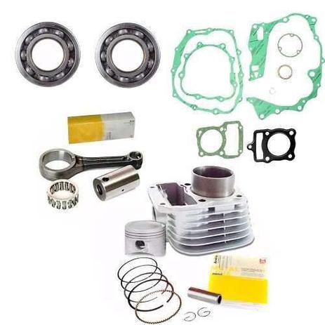 Kit Cilindro Biela Juntas Motor Cg Fan Titan 125 99 00 01 - Metal leve Menor preço em Kit Cilindro Biela Juntas Motor Cg Fan Titan 125 99 00 01 - Metal leve