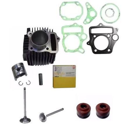 Kit Cilindro Biz 100 Valvulas Juntas Retentor Pop Metal Leve - Metal Leve + Outros Menor preço em Kit Cilindro Biz 100 Valvulas Juntas Retentor Pop Metal Leve - Metal Leve + Outros
