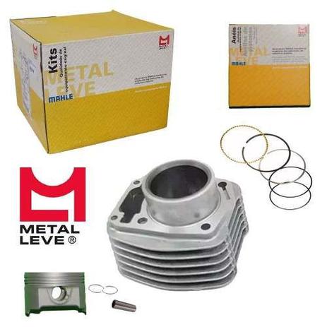 Kit Cilindro Fan 160 Bros 160 Motor Pistao Cg Titan Metal Leve Menor preço em Kit Cilindro Fan 160 Bros 160 Motor Pistao Cg Titan Metal Leve