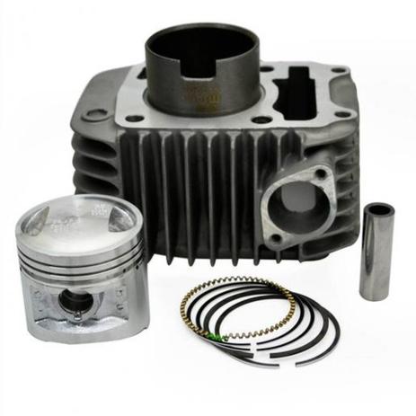 Kit Cilindro Pistão Anéis Biz 125 06 a 08 Carburada Metal Leve Menor preço em Kit Cilindro Pistão Anéis Biz 125 06 a 08 Carburada Metal Leve