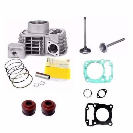 Kit Cilindro Titan 150 Fan Bros Motor Pistao Retentores Valvulas - Metal Leve + Outros Menor preço em Kit Cilindro Titan 150 Fan Bros Motor Pistao Retentores Valvulas - Metal Leve + Outros