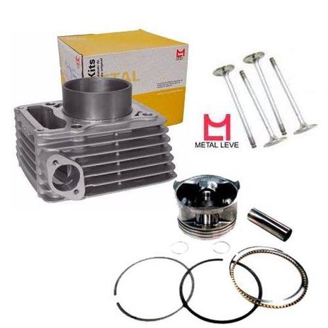 Kit Cilindro + Válvulas Cbx Twister Tornado 250 Metal Leve Menor preço em Kit Cilindro + Válvulas Cbx Twister Tornado 250 Metal Leve