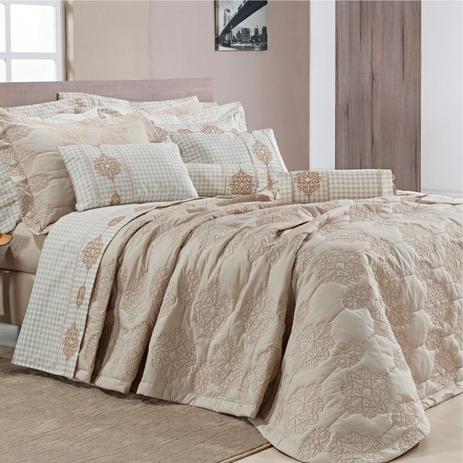 Kit Cobre Leito Bristol Super King Cód - 11346 - Morar chic Menor preço em Kit Cobre Leito Bristol Super King Cód - 11346 - Morar chic