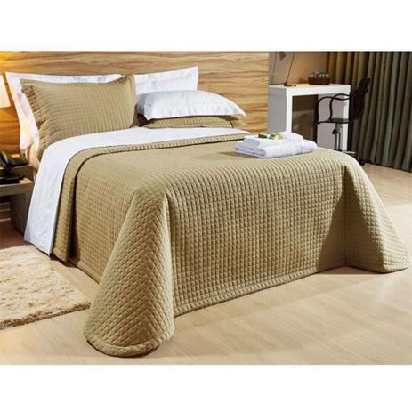 Kit Cobre Leito Casal Super King 03 Peças Percal 200 Fios Prátic Cáqui - Bernadete Casa é boa?