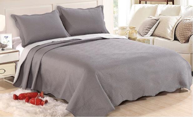 Kit Cobre Leito Colcha Casal Patchwork Ultrasonic 3 Peças Sultan - Cinza é ruim? Kit Cobre Leito Colcha Casal Patchwork Ultrasonic 3 Peças Sultan - Cinza é boa?