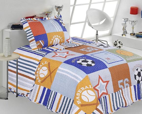 Kit Cobre Leito Colcha Infantil Microfibra 2 Peças Sultan - Sport é boa?