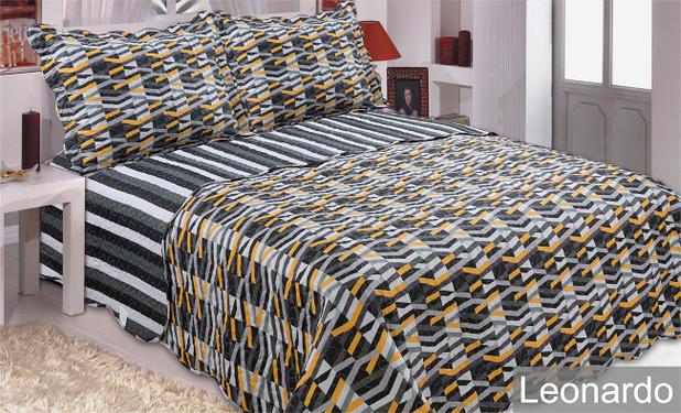 Kit Cobre Leito Colcha Microfibra Queen Realce Premium 3 Peças Sultan - Leonardo é boa?