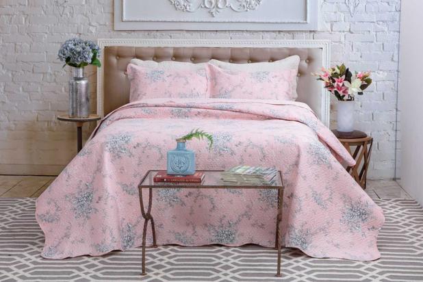 Kit Cobre Leito Colcha Patchwork Queen Bouti 3 Peças Rozac - Camila 2 é boa?