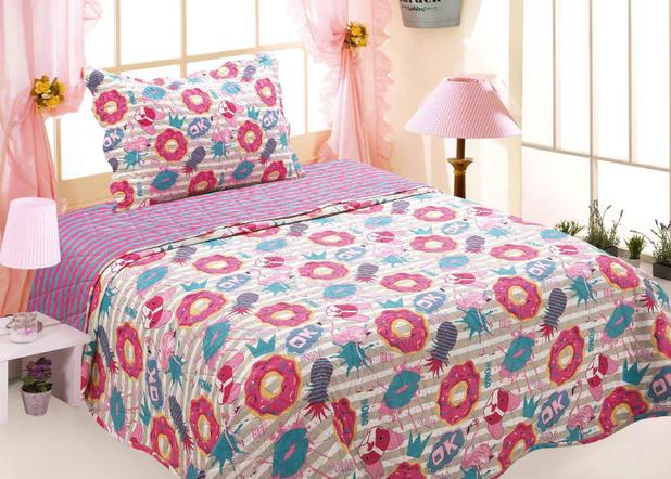 Kit Cobre Leito Colcha Patchwork Ultrasonic Infantil 2 Peças Sultan Valentina é boa?