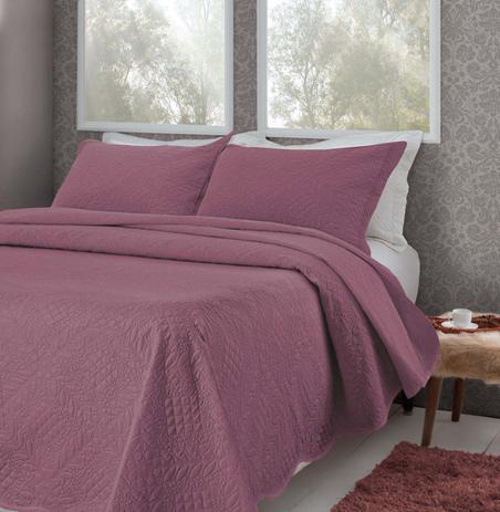 Kit Cobre Leito Colcha Queen Bouti Ultrassom Quilting 3 Peças JT - Micaela Rosê - Dyuri Menor preço em Kit Cobre Leito Colcha Queen Bouti Ultrassom Quilting 3 Peças JT - Micaela Rosê - Dyuri
