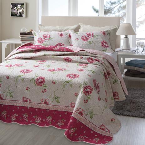 Kit Cobre Leito Colcha Solteiro Bouti Ultrassom Quilting 2 Peças JT - Giovana - Dyuri Menor preço em Kit Cobre Leito Colcha Solteiro Bouti Ultrassom Quilting 2 Peças JT - Giovana - Dyuri