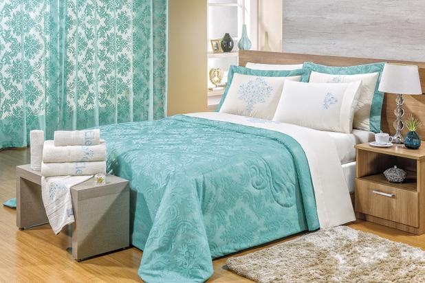 Kit Cobre Leito com Lençol Renda Luxo Queen 200 Fios 7 Peças Tifani - Linda casa Menor preço em Kit Cobre Leito com Lençol Renda Luxo Queen 200 Fios 7 Peças Tifani - Linda casa